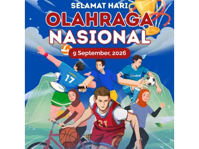 Selamat Hari Olahraga Nasional 2026