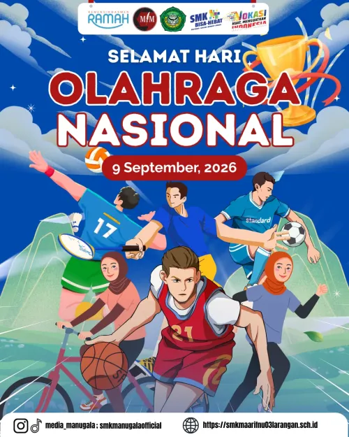Selamat Hari Olahraga Nasional 2026