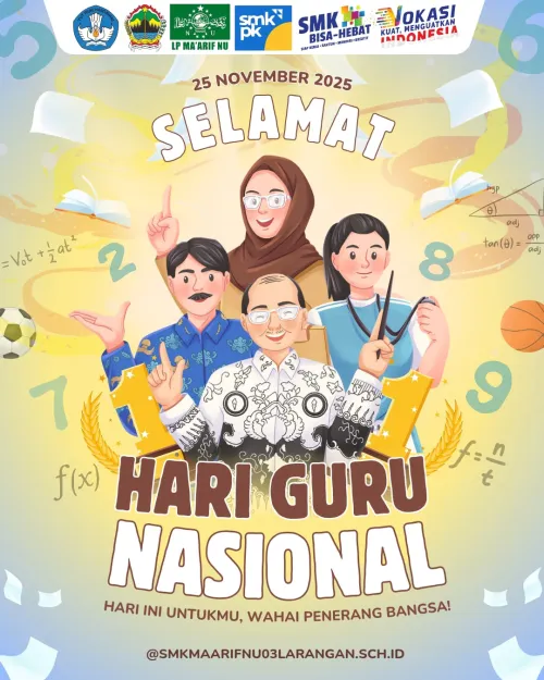 Selamat Hari Guru Nasional