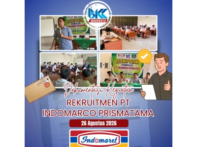 SMK Ma’arif NU 03 Larangan Gelar Rekrutmen PT Indomarco Prismatama